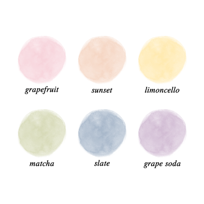 Thin Washi Strips - Summer '26 Palette