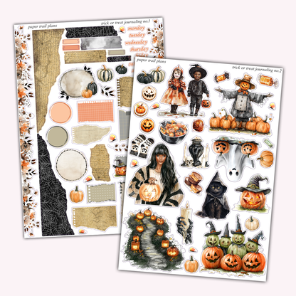 Trick Or Treat Journaling Kit