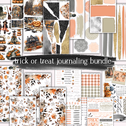 Trick Or Treat Journaling Collection