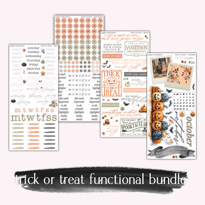 Trick Or Treat Journaling Collection