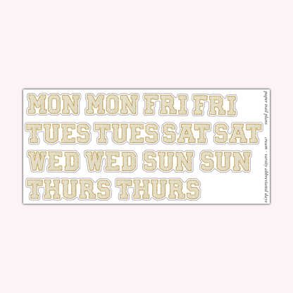 Varsity Abbreviated Days