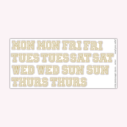 Varsity Abbreviated Days