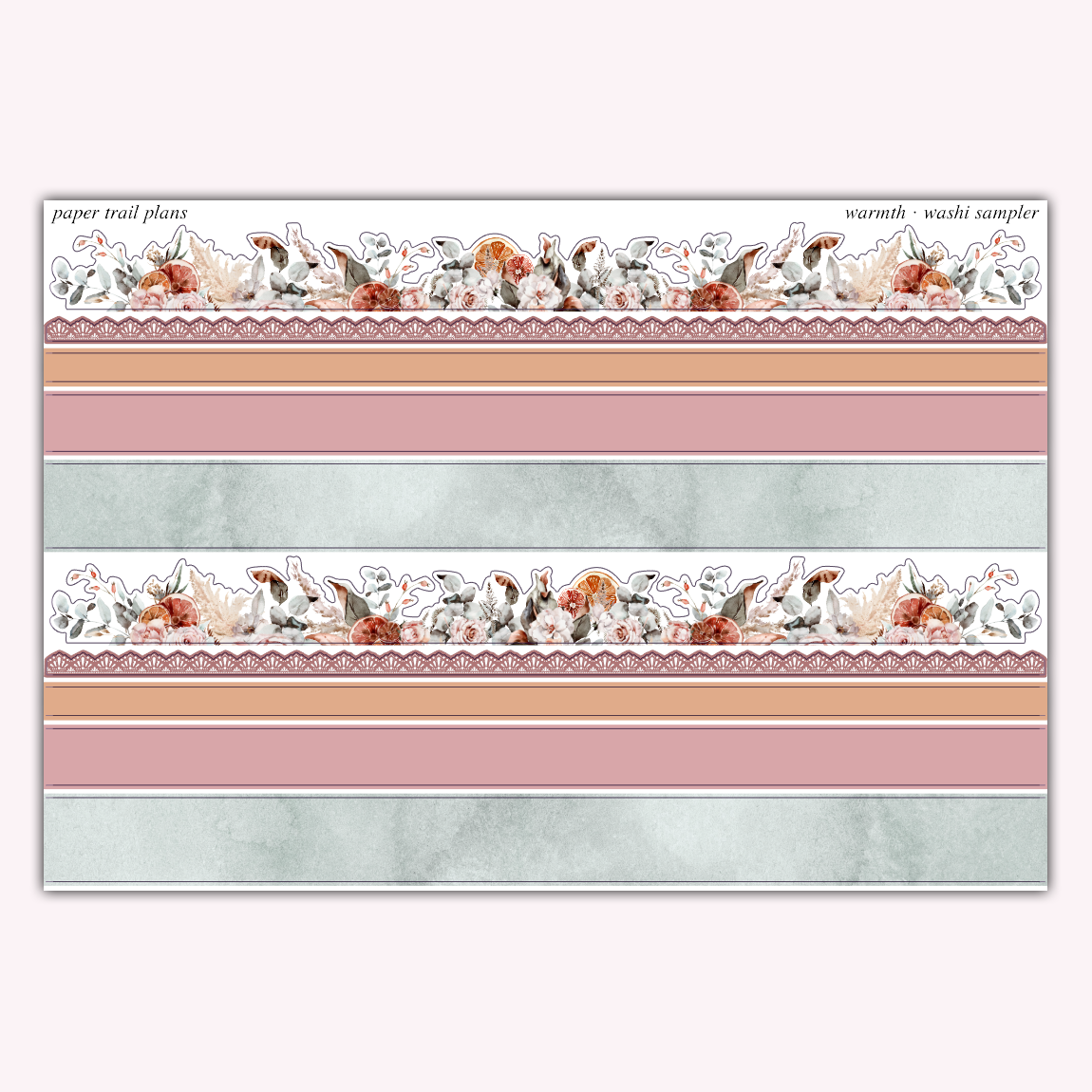 Warmth Washi Sampler