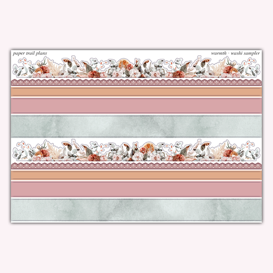 Warmth Washi Sampler