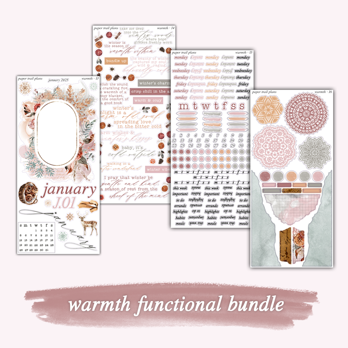 Warmth Journaling Collection