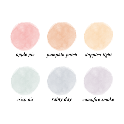 Lace Doilies - Autumn Palette
