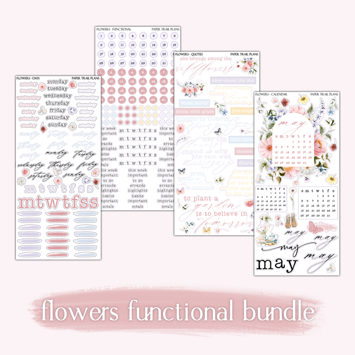 Flowers Journaling Collection