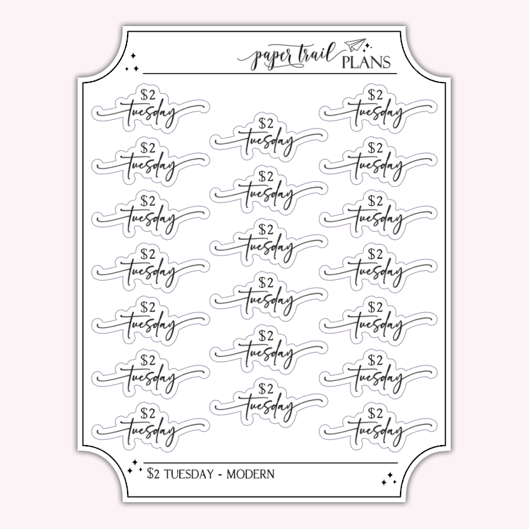 Modern Scripts – Paper Trail Plans